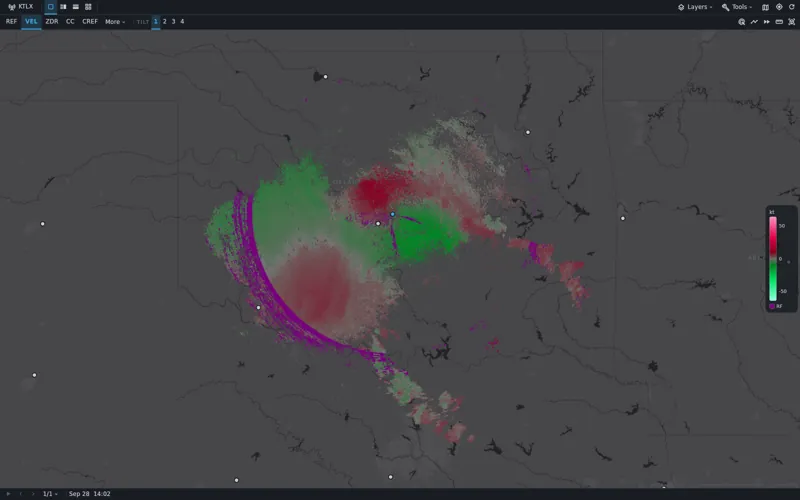 Velocity screenshot
