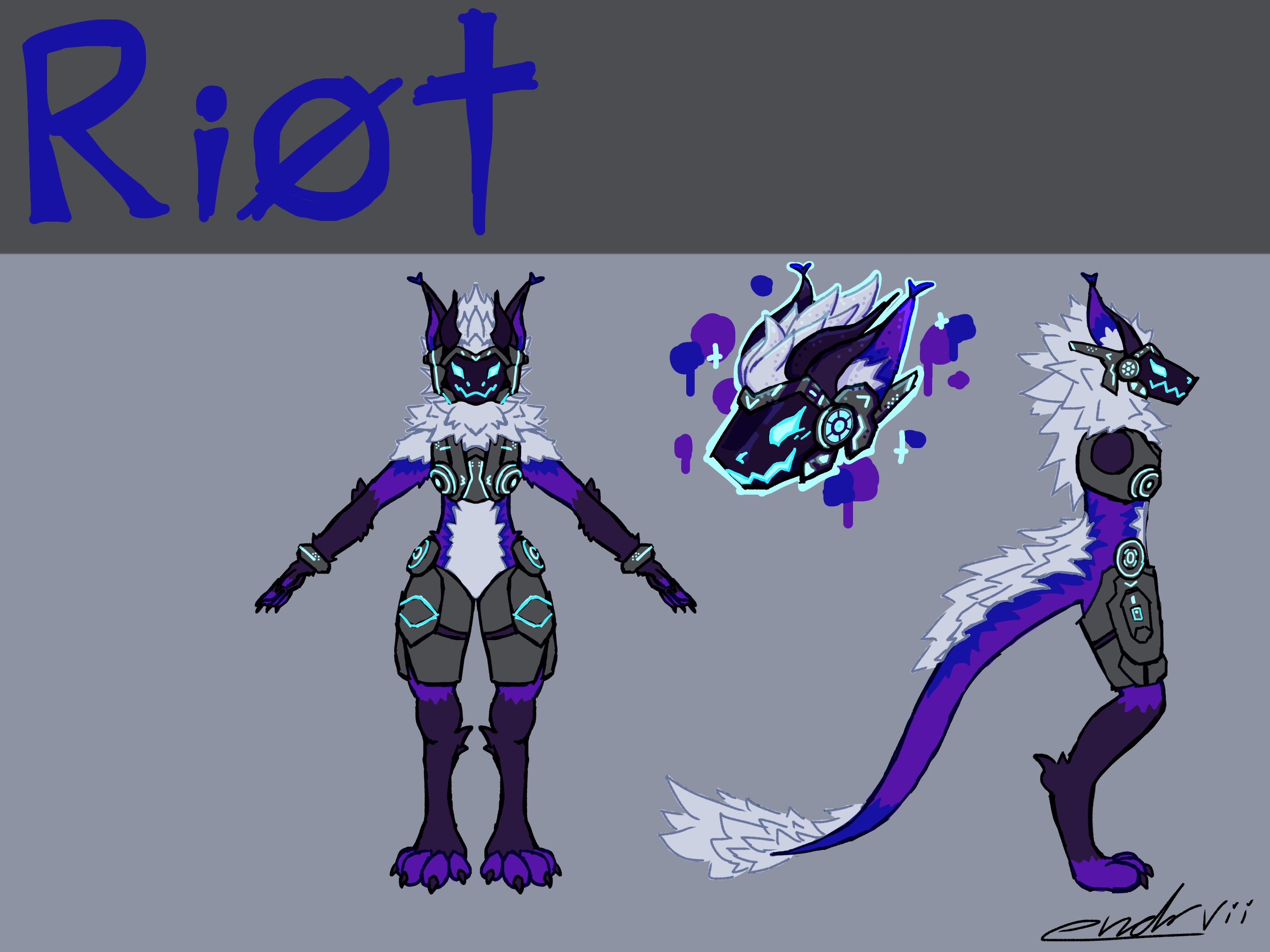 Riøt reference sheet
